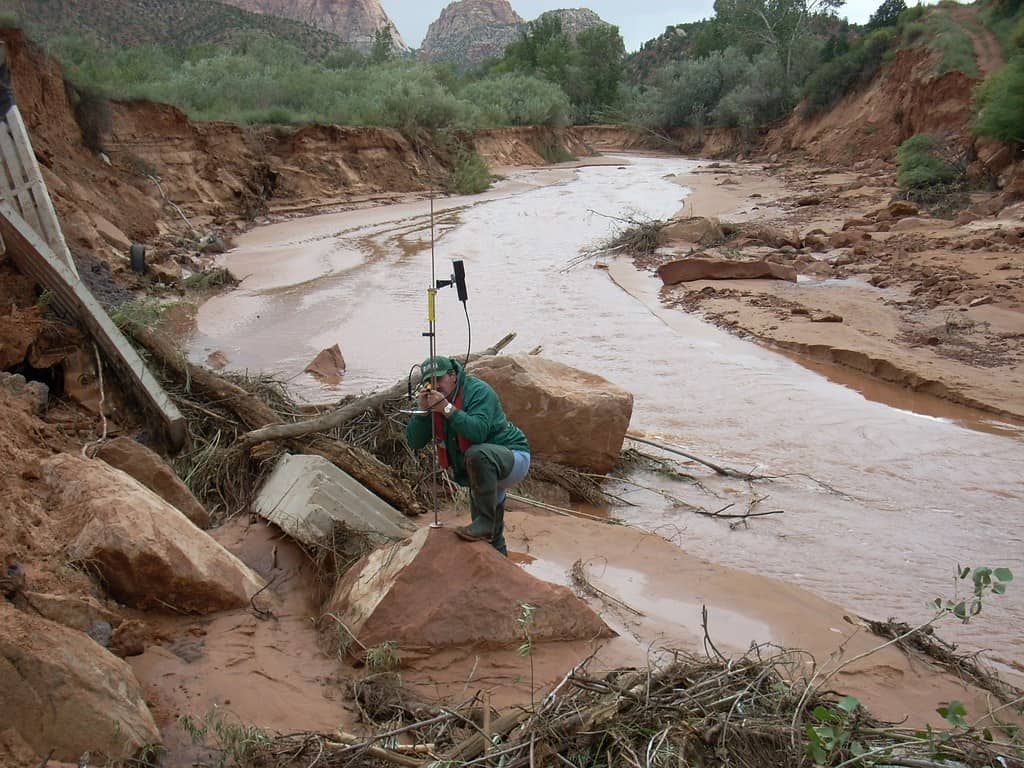 Utah Flash Flood del 2015 Geological Survey