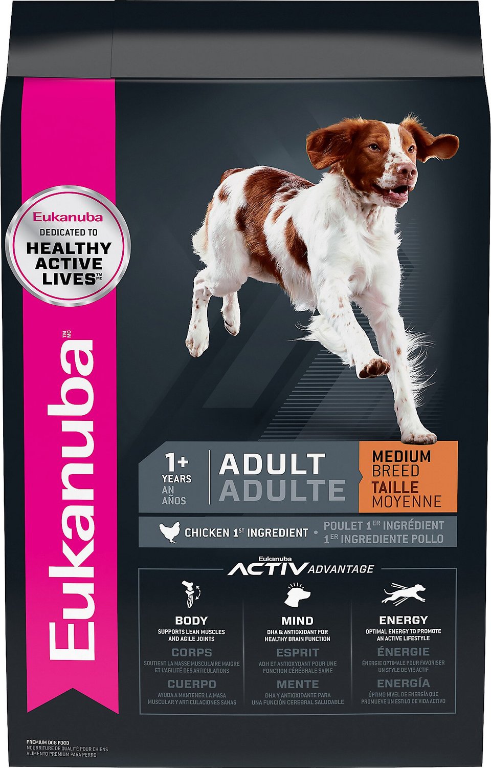 Eukanuba Alimento secco per cani di taglia media per adulti