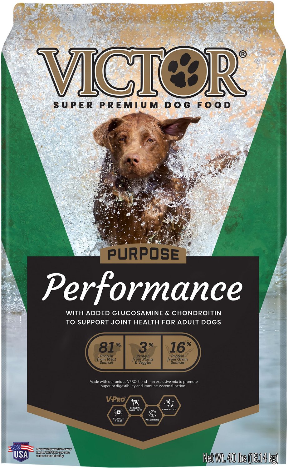 VICTOR Scopo Performance Formula Cibo secco per cani