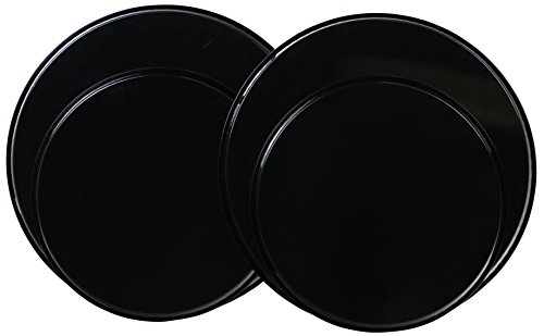 Coprifornello elettrico, set di 4, nero