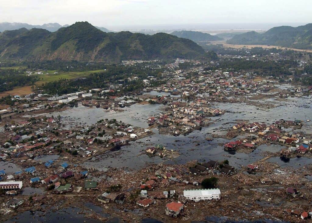 Tsunami nell'Oceano Indiano