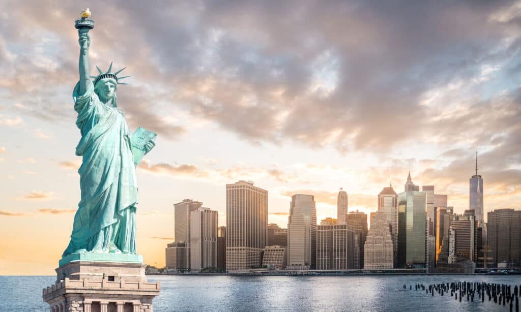 Statua della Libertà, Stati Uniti