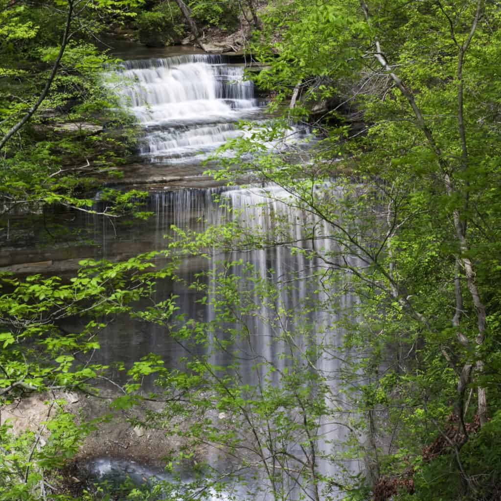 Grandi cascate di Clifty
