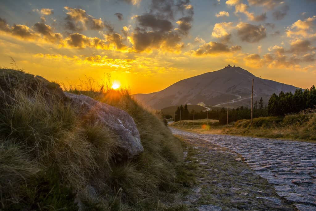 Snezka nei Monti dei Giganti.