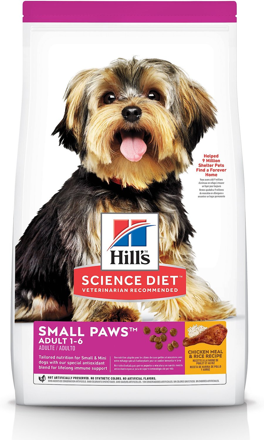 Pasto di pollo con zampe piccole per adulti Hill's Science Diet