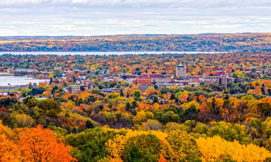 Attraversare la città Michigan