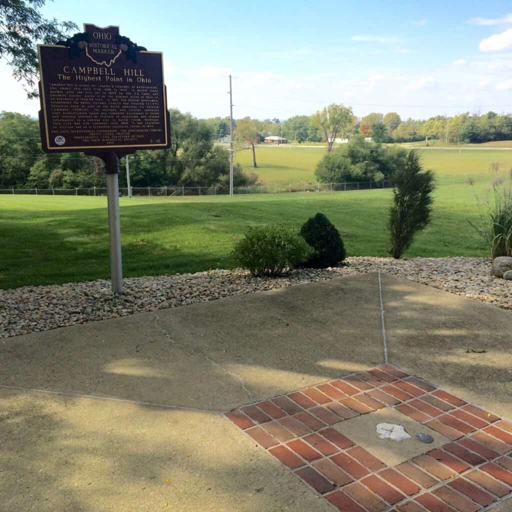Il punto più alto dell'Ohio