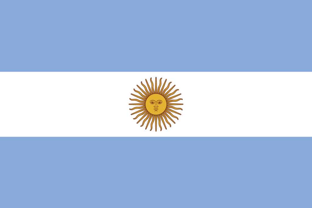 Bandiera dell'Argentina