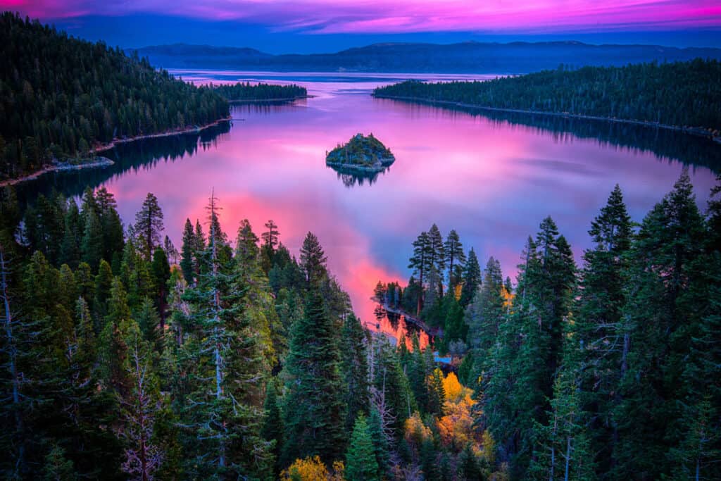 Lago Tahoe Sierra Nevada, California, Stati Uniti