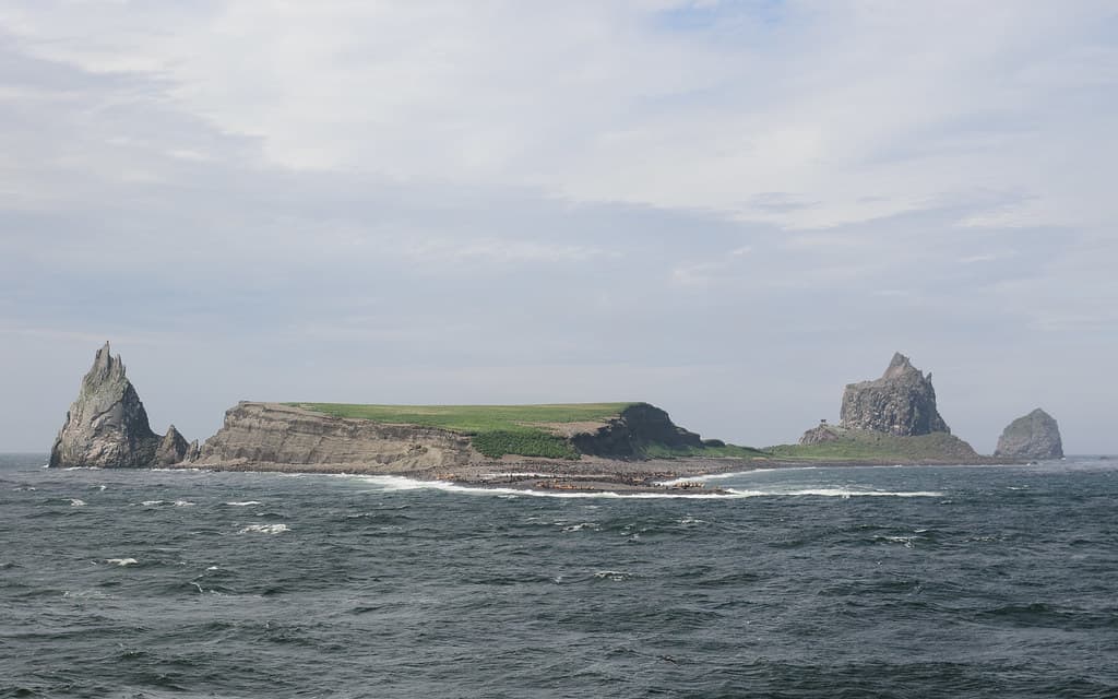 Isola di Bogoslof in Alaska
