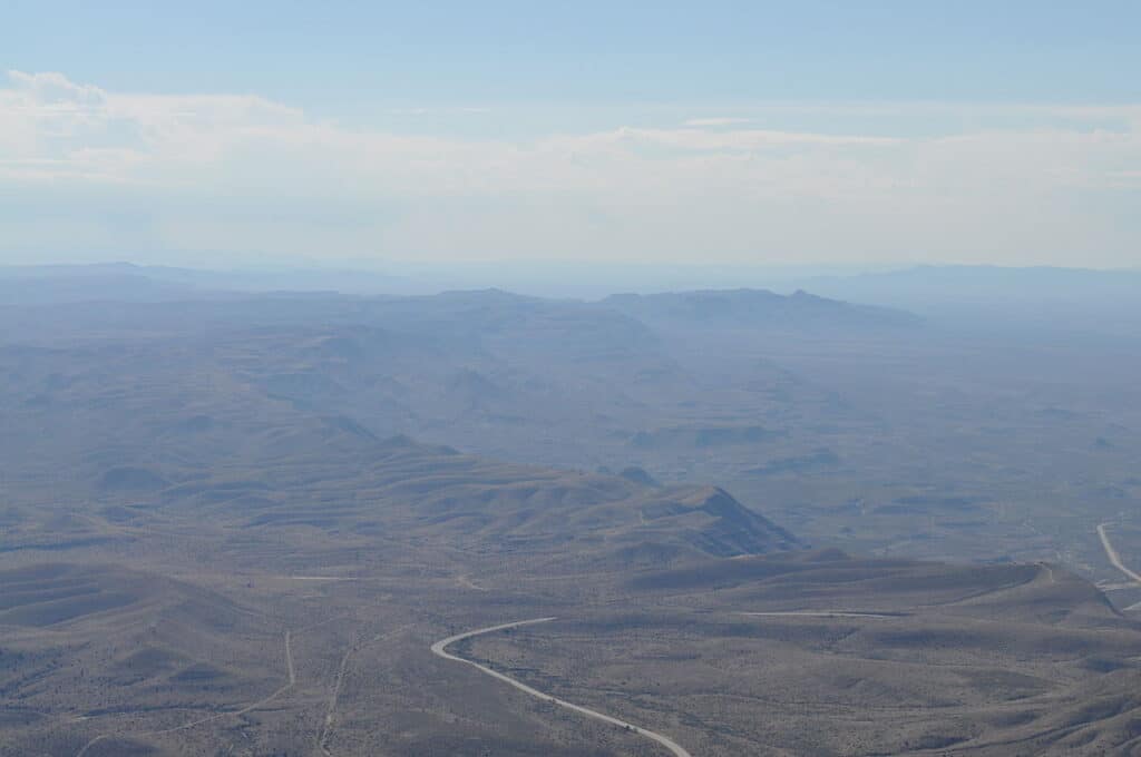 Montagne del Delaware Texas