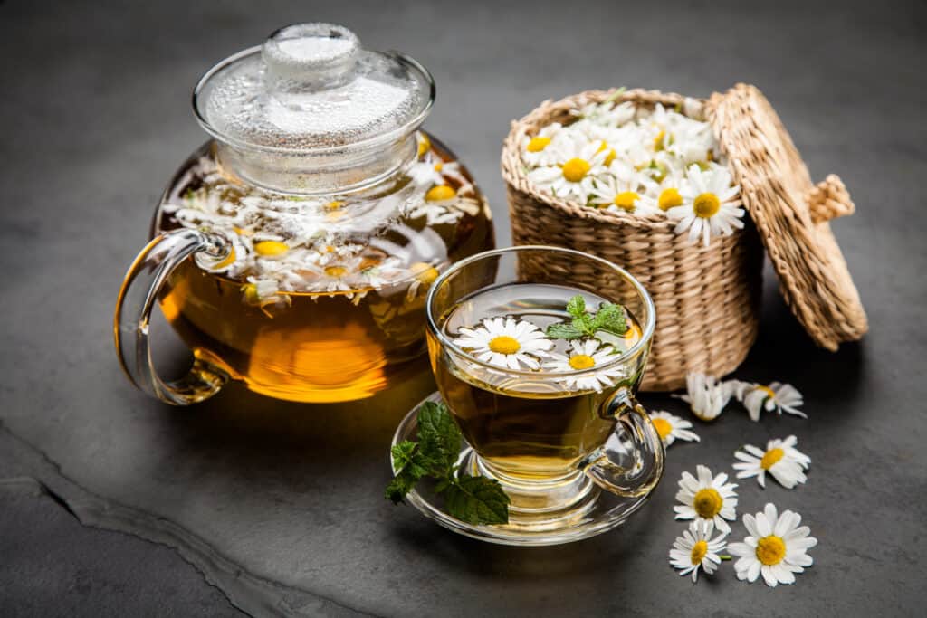 tè alla camomilla