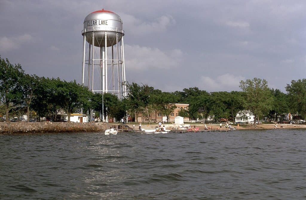 Clear Lake Iowa 1970