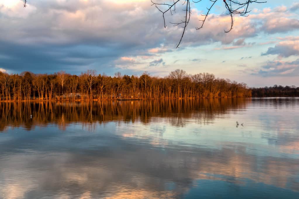 Parco statale di Bledsoe Creek nel Tennessee