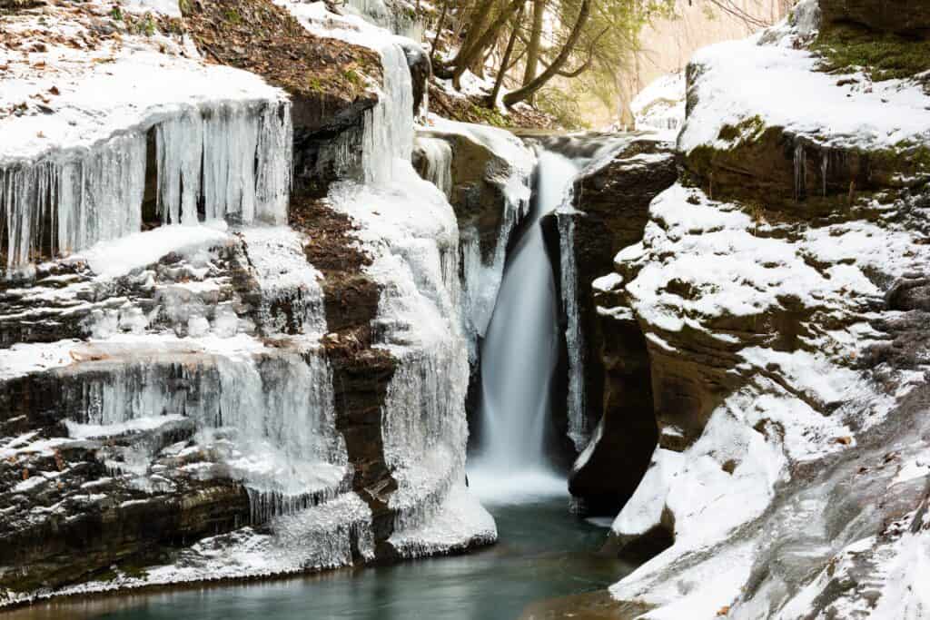 Inverno sui monti Appalachi