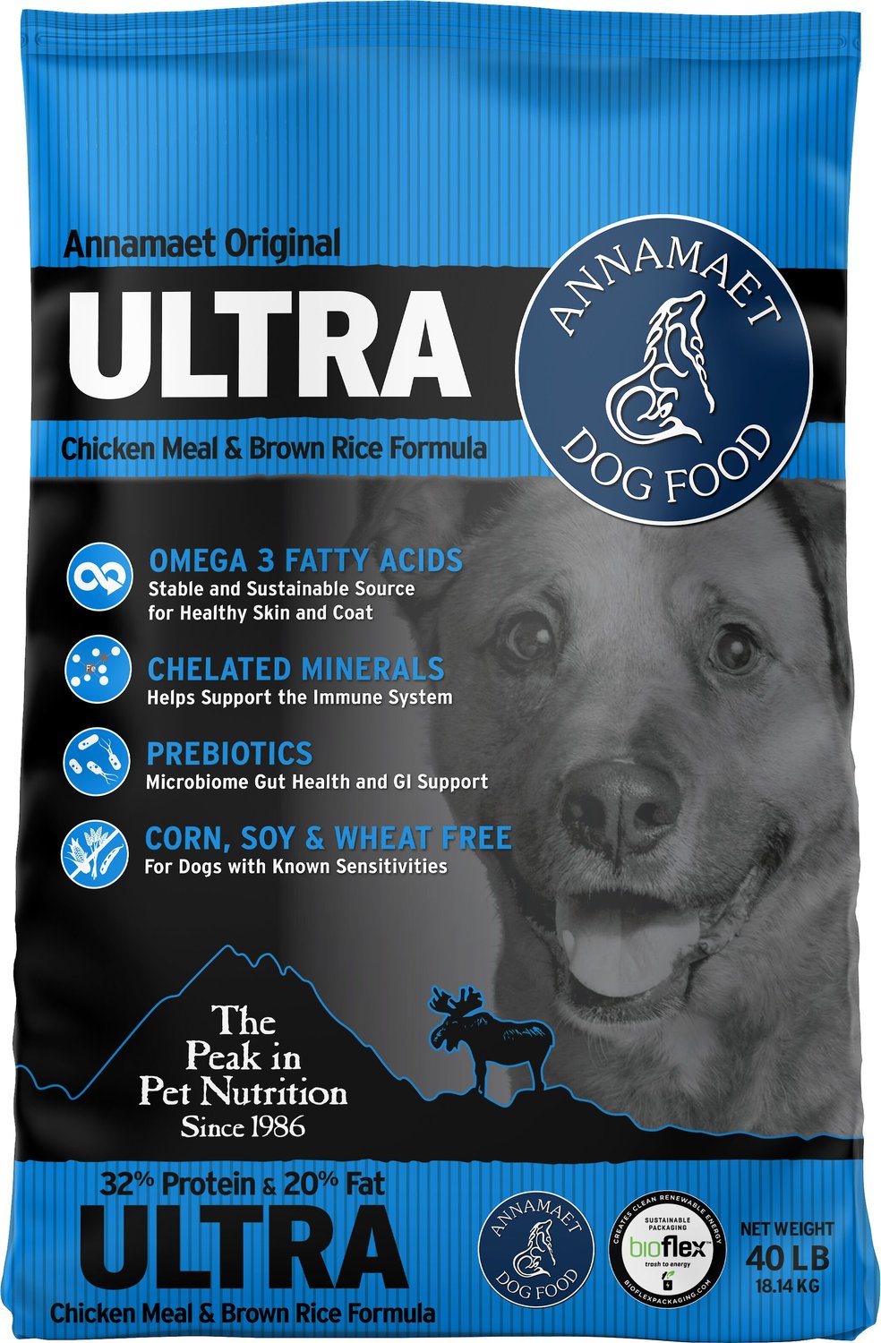 Annamaet Ultra 32% cibo secco per cani