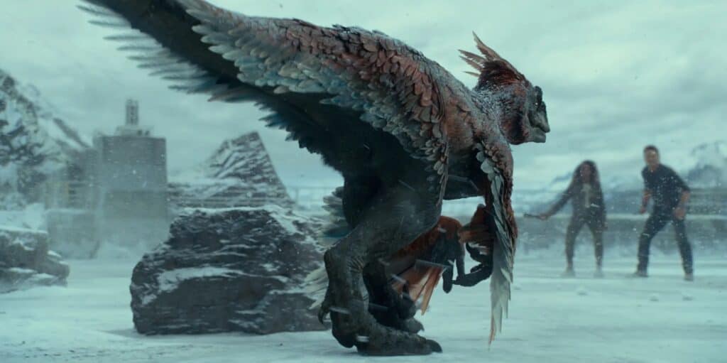 Quali sono i dinosauri piumati in Jurassic World Dominion?