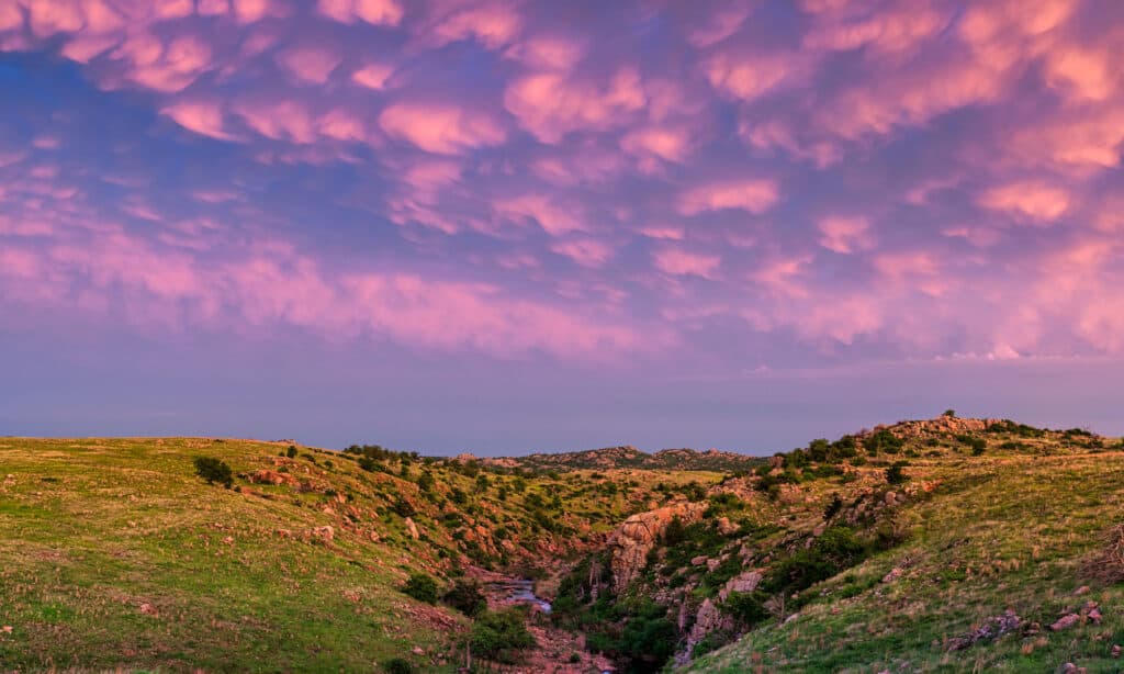 Montagne di Wichita, Oklahoma