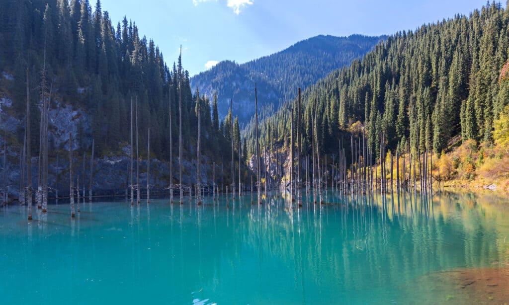 Lago Kaindy, Kazakistan