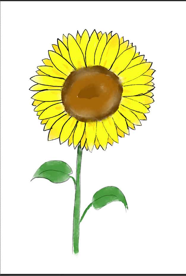 Tutorial girasole 5