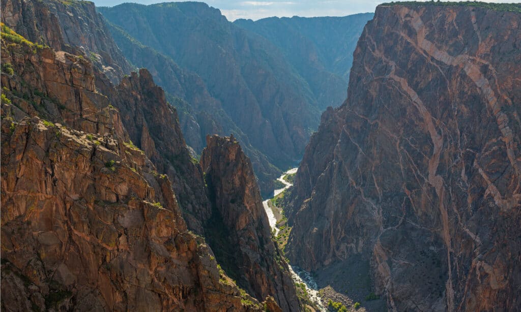 Canyon Nero del Parco Nazionale del Gunnison