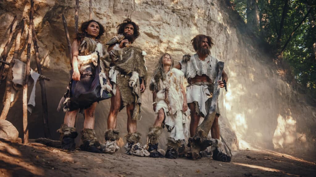 Famiglia di Neanderthal