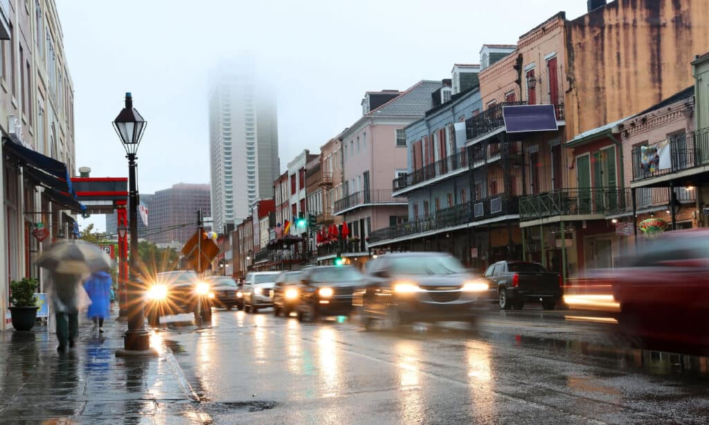 New Orleans, Louisiana, Stati della costa del Golfo, USA, Automobile