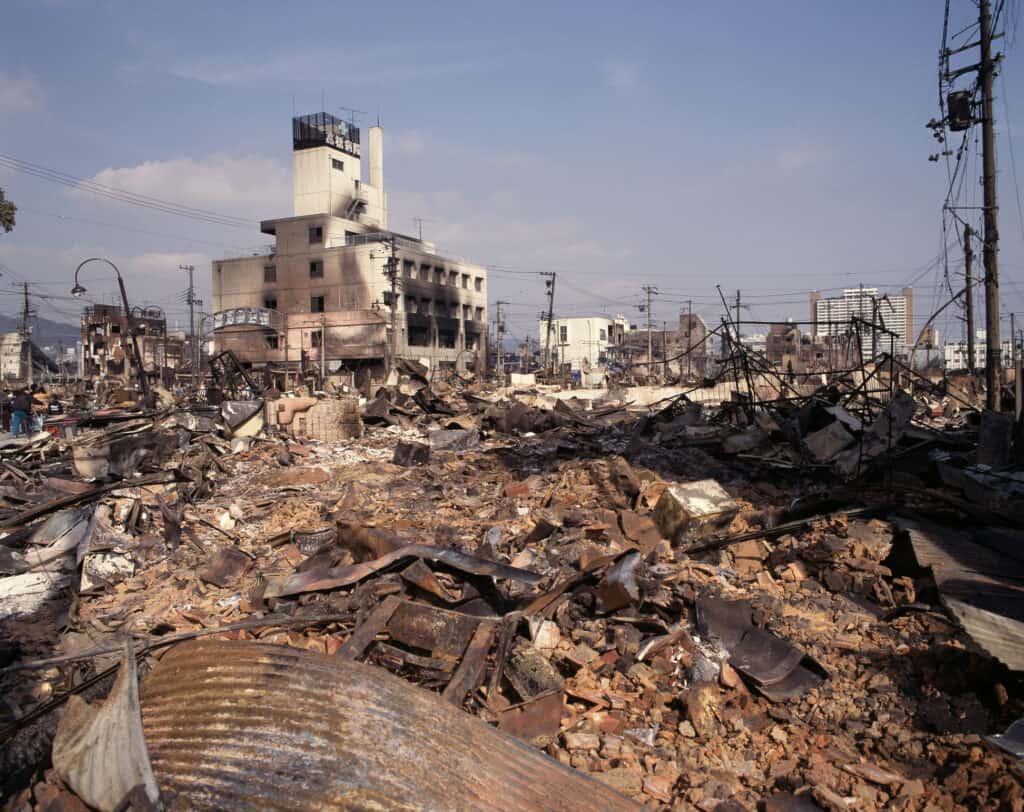 Rovine del grande terremoto di Hanshin