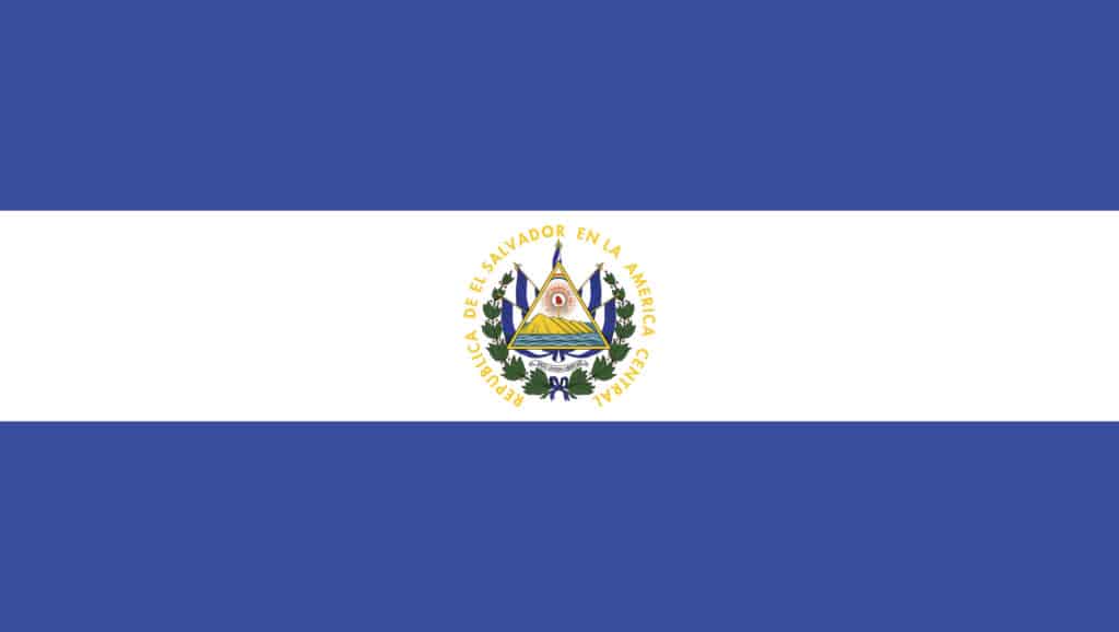 bandiera di El Salvador