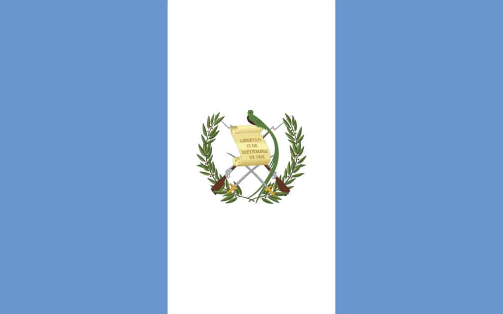 bandiera del guatemala