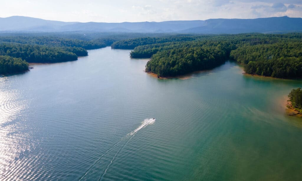 Lago James Carolina del Nord