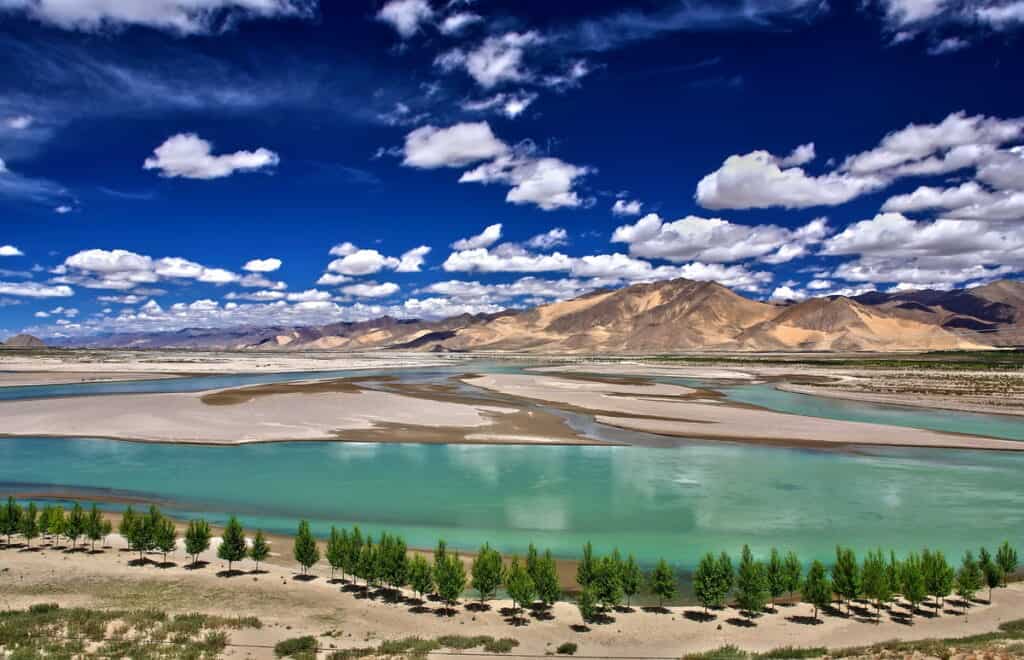 Fiume Yarlung Tsangpo Jiang