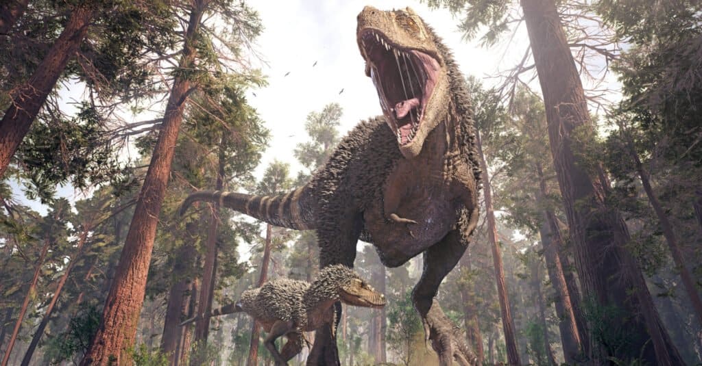 Velociraptor vs Giganotosauro