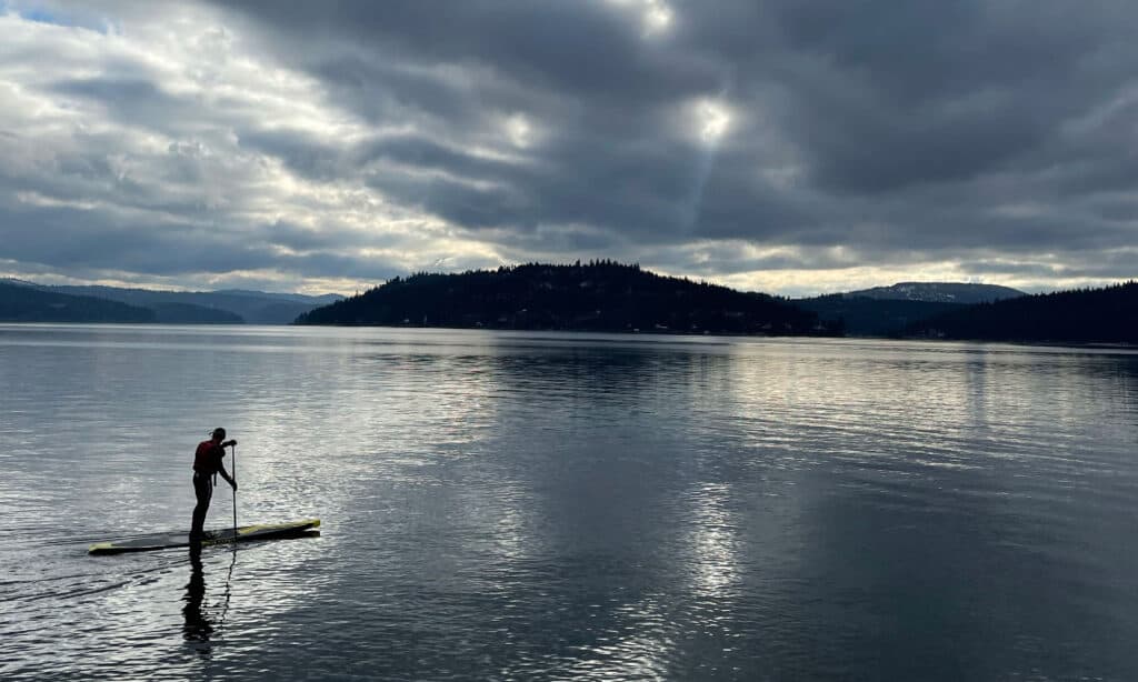 Lago Coeur d'Alene Idaho