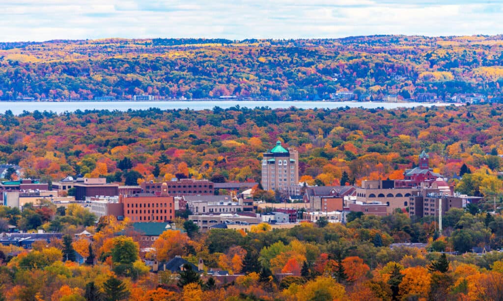 Attraversare la città Michigan