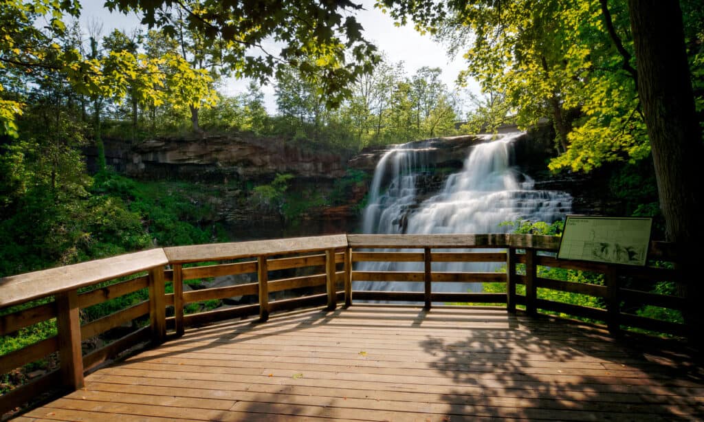 Brandywine cade nell'Ohio