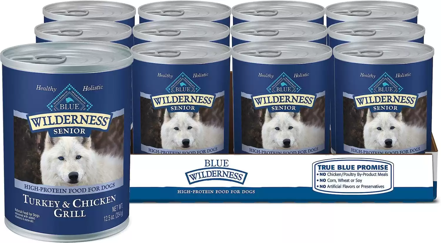 Cibo per cani Blue Buffalo Wilderness Turkey & Chicken Grill