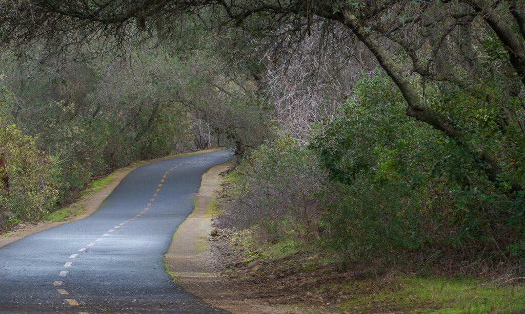 Pista ciclabile del fiume americano