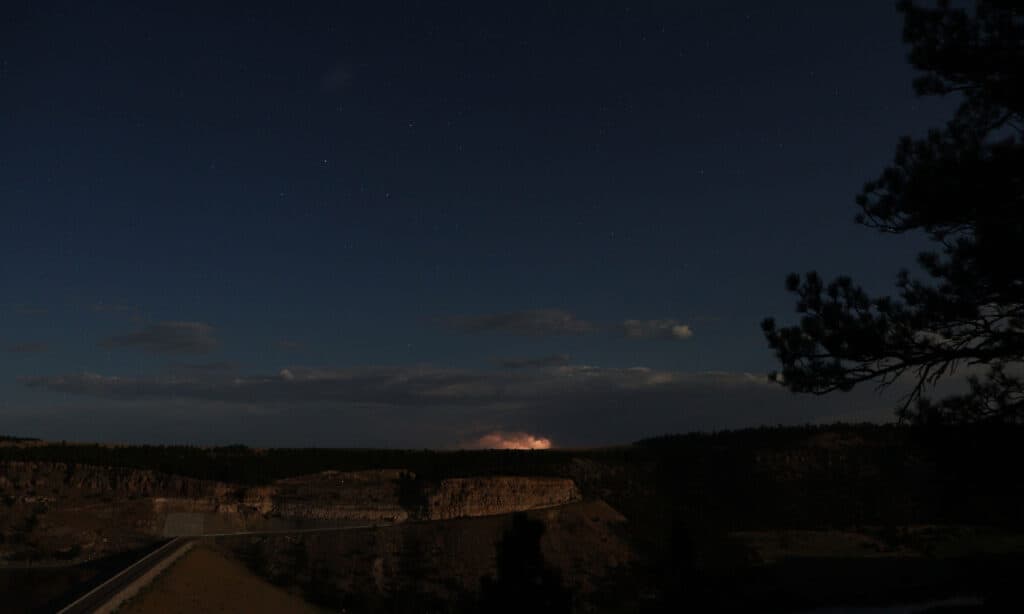 Serbatoio Glendo Wyoming