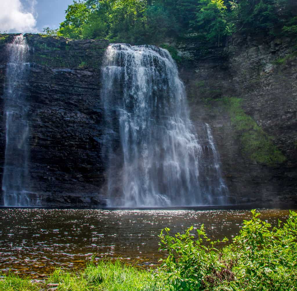 Cascate del fiume Salmon, New York