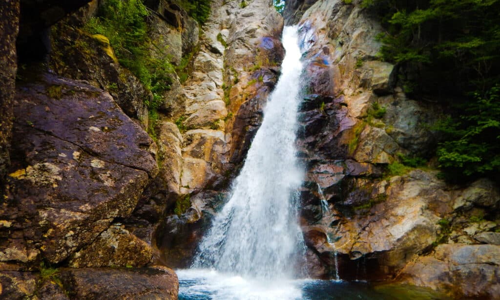 Glen Ellis cade nel New Hampshire