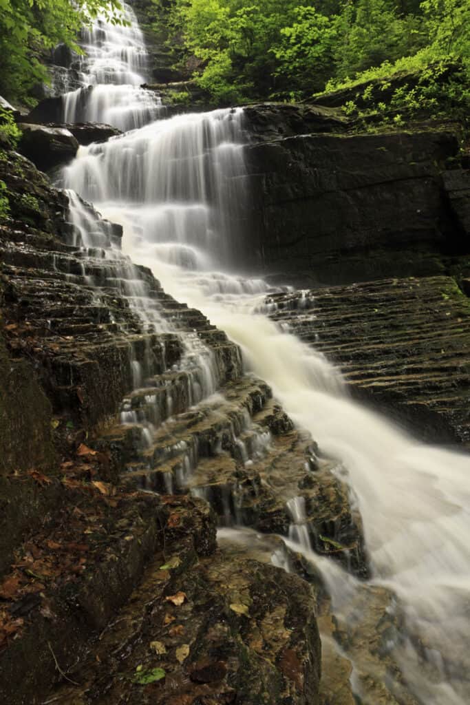 Lye Brook cade nel Vermont