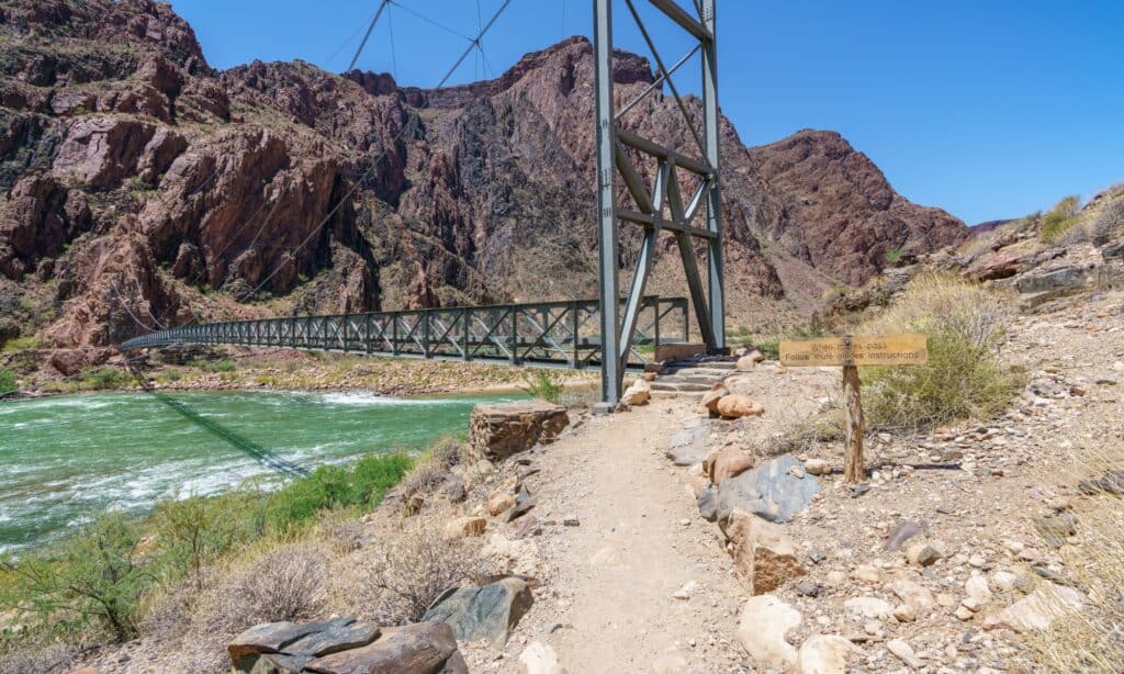 Ponte d'argento - Grand Canyon