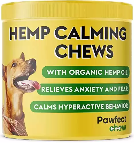 Pawfectchew Snack calmanti alla canapa per cani