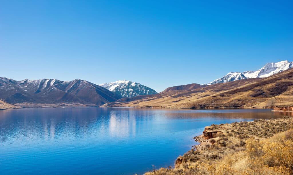 Serbatoio di Deer Creek Utah