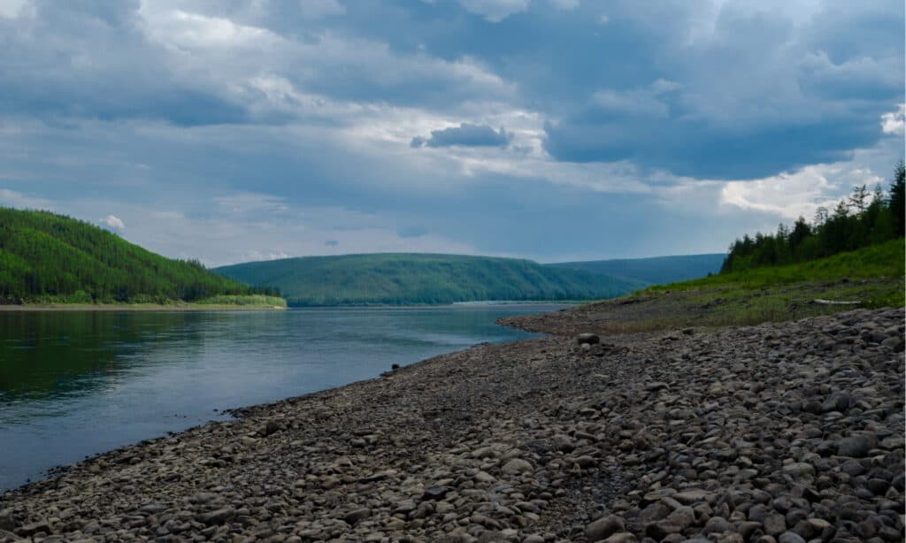 Fiume Nizhnyaya Tunguska