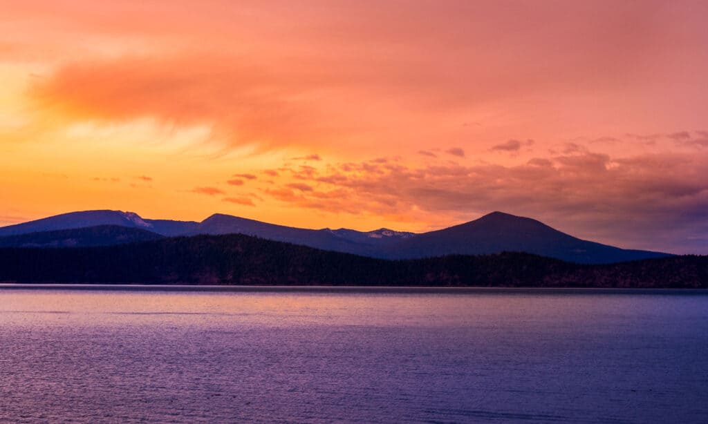 Superiore Klamath Lago Oregon