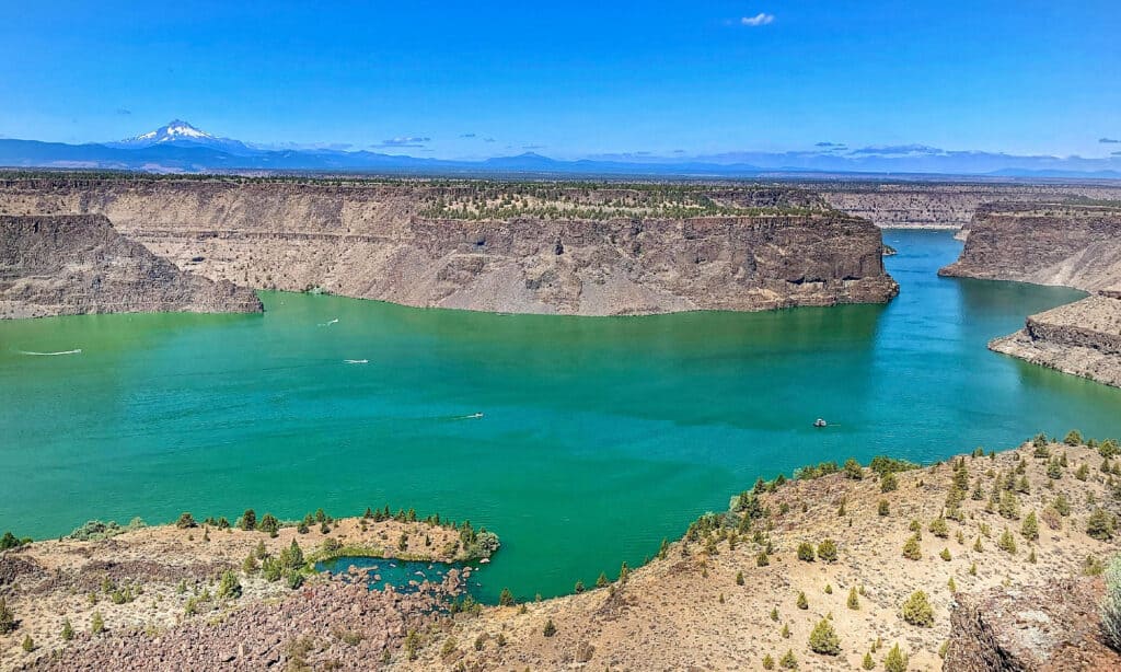 Lago Billy Chinook Oregon