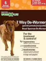 Sentry HC WormX Plus Dewormer a 7 vie