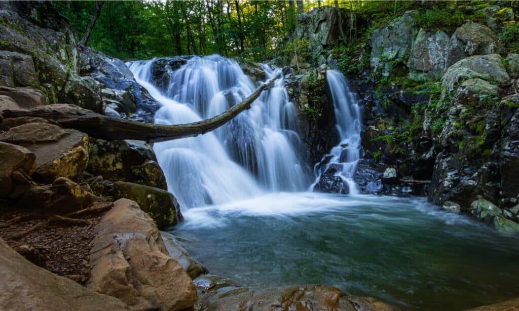 cascate del fiume rosa